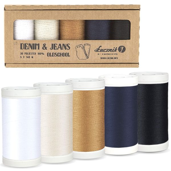 Zestaw nici Łucznik: DENIM & JEANS Oldschool