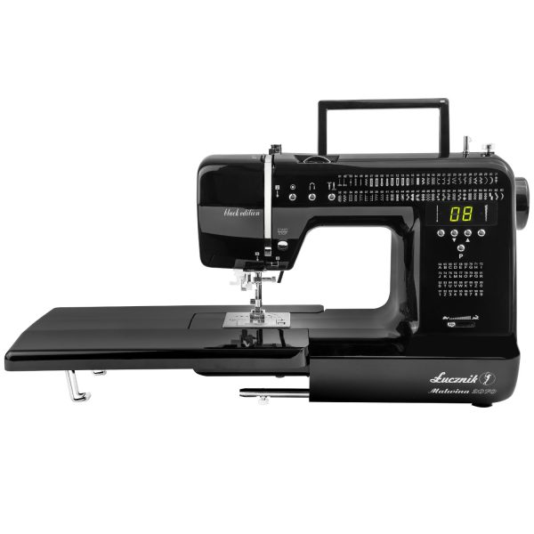 Łucznik maszyna do szycia Malwina 2070 Black Edition ze stolikiem OUTLET